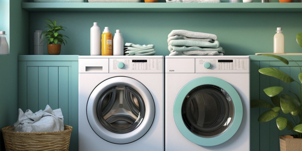 A close-up of a washing machine's control panel, displaying various wash settings and options for customized laundry care.